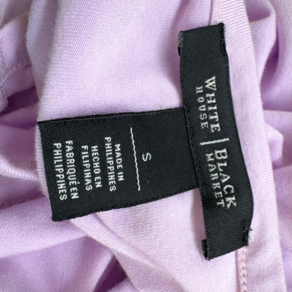 Women's White House | Black Market Top, Size S, Purple - Picture 3 of 6